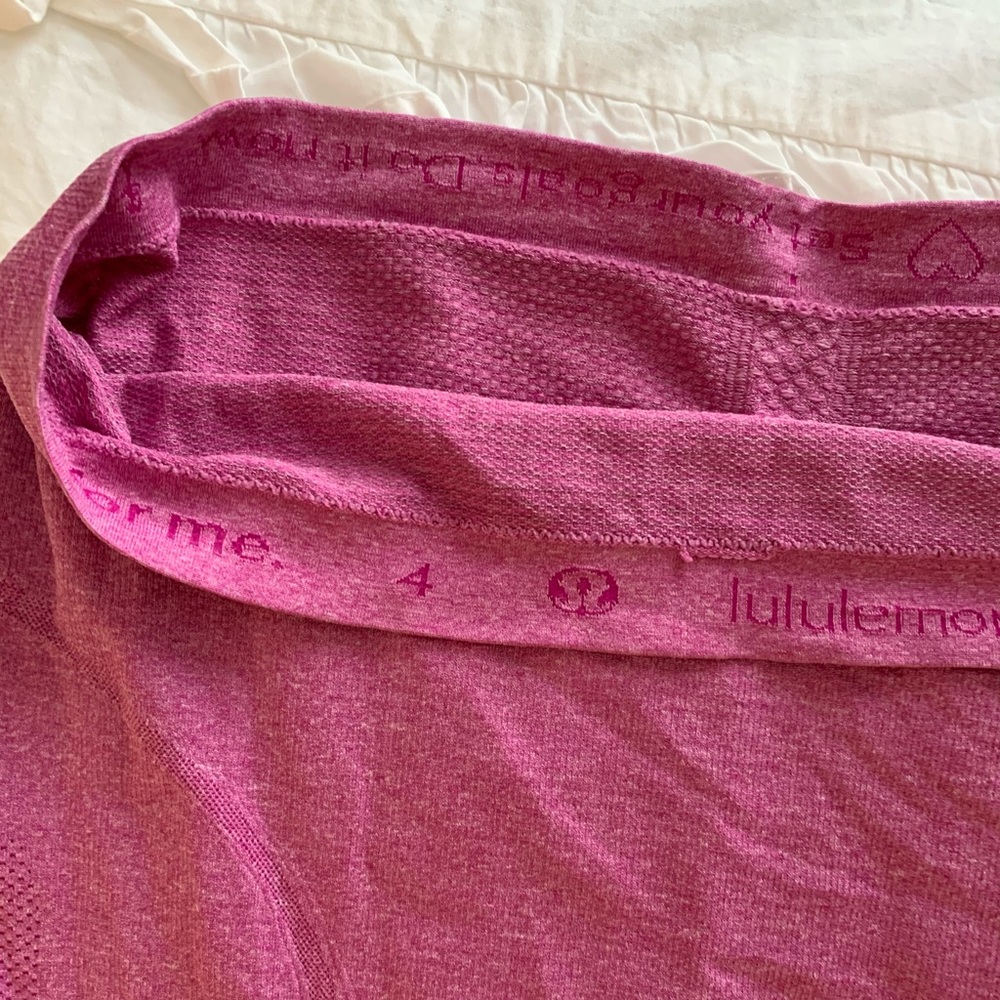 Lululemon Berry Magenta Swiftly Speed Tank 4 - image 3